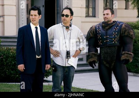 PAUL RUDD, David Wain, Seann William Scott, Vorbilder, 2008 Stockfoto