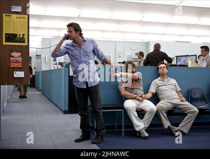 BRADLEY COOPER, Zach Galifianakis, ED HELMS, der Kater, 2009 Stockfoto