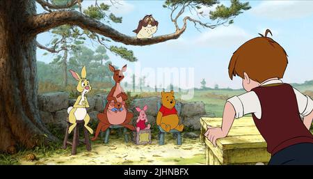 Kaninchen, Kanga, ROO, Ferkel, Eule, WINNIE THE POOH, Christopher Robin, WINNIE THE POOH, 2011 Stockfoto