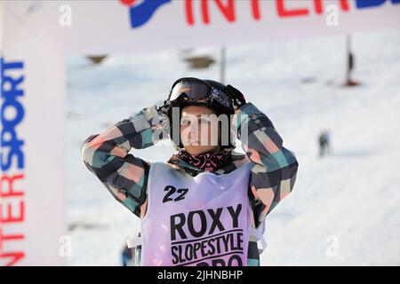 FELICITY JONES, Chalet Girl, 2011 Stockfoto