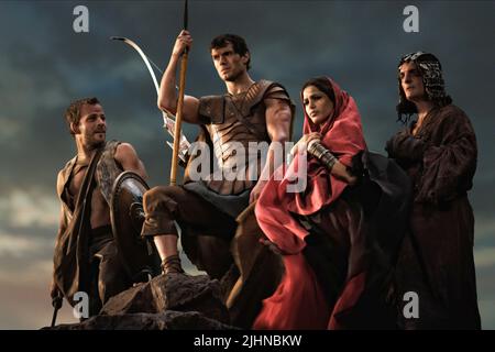 STEPHEN DORFF, HENRY CAVILL, Freida Pinto, GREG BRYK, unsterblichen, 2011 Stockfoto