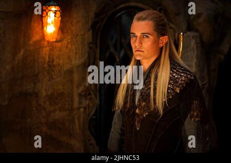 ORLANDO BLOOM, Der Hobbit: The Desolation von Smaug, 2013 Stockfoto