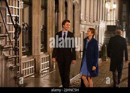 ANSEL ELGORT, Shailene Woodley, DER FEHLER IN UNSERER STARS, 2014 Stockfoto