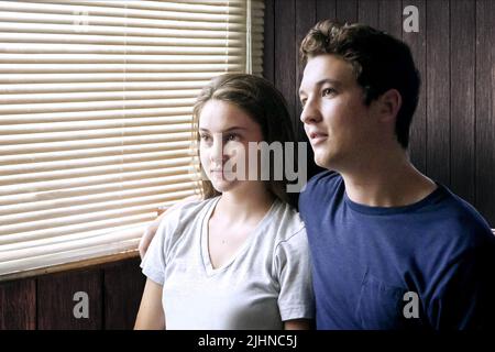 SHAILENE WOODLEY, MEILEN TELLER, DIE SPEKTAKULÄRE JETZT, 2013 Stockfoto