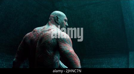 DAVE BAUTISTA, WÄCHTER DER GALAXIE, 2014 Stockfoto