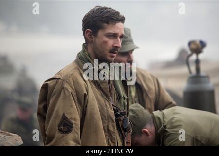 SHIA LABEOUF, MICHAEL PENA, Fury, 2014 Stockfoto