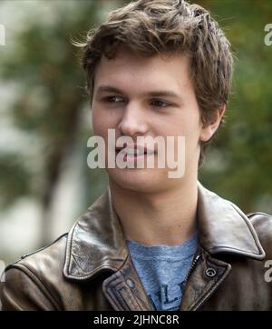 ANSEL ELGORT, DER FEHLER IN UNSEREN STERNEN, 2014 Stockfoto