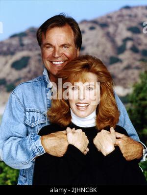 ROBERT WAGNER, Stefanie Powers, hart auf hart, 1979 Stockfoto