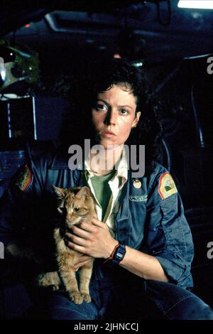 SIGOURNEY WEAVER, Alien, 1979 Stockfoto