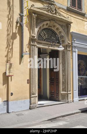 Alte Apotheke von Santa Maria Novella Florenz Italien Stockfoto