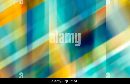 Abstraktes Design mit geometrischen Formen - Trendy Orange soft gradient - Stock Illustration Stockfoto