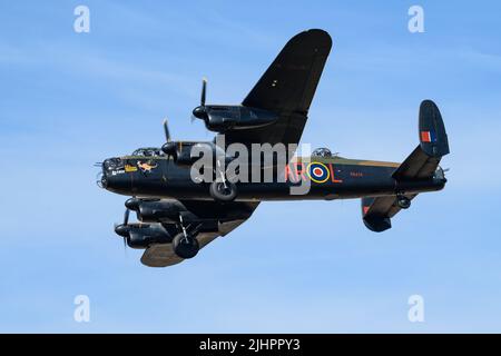 Avro Lancater WW11 Bombenflugzeug Stockfoto