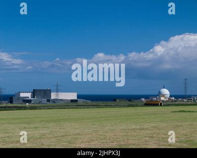 Das Kernkraftwerk Dounreay wird derzeit stillgelegt, Caithness Stockfoto