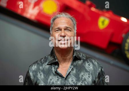 Köln, Deutschland. 20.. Juli 2022. Kai EBEL, Moderator, roter Teppich, Red Carpet Show, Ankunft, Verleihung des Landespreises des Landes Nordrhein-Westfalen am 20.. Juli 2022 in Köln © Quelle: dpa/Alamy Live News Stockfoto