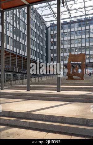 Frankreich, Region Ile de France, Paris 5. Arrondissement, rue des Fossés Saint-Bernard, Universität Jussieu, université de Paris - Pierre et Marie Curie, Sorbonne, Stockfoto