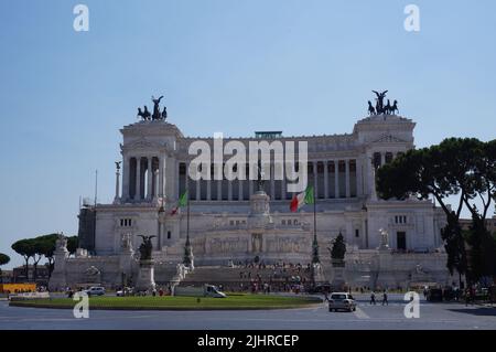 Altare della Patria, Victor Emmanuel II. Nationaldenkmal, Vittoriano Stockfoto