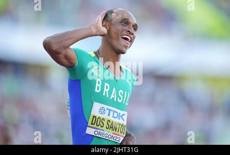 Eugene, USA. 19.. Juli 2022. Leichtathletik: Weltmeisterschaft, Kredit: Michael Kappeler/dpa/Alamy Live Nachrichten Stockfoto