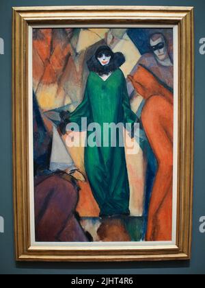 Kansas City, Missouri 16. Juli 2022 - Albert Bloch - The Green Domino, 1913 Stockfoto