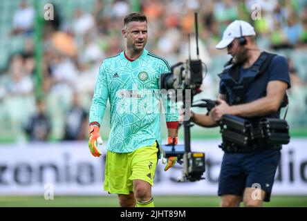 Warschau, Polen. 20.. Juli 2022. Artur Boruc während des Vorsaison-Freundschaftsspiels zwischen Legia Warsaw und Celtic Glasgow im Marschall Jozef Pilsudski Legia Warsaw Municipal Stadium am 20. Juli 2022 in Warschau, Polen. (Foto by PressFocus/SIPA USA)France OUT, Poland OUT Credit: SIPA USA/Alamy Live News Stockfoto