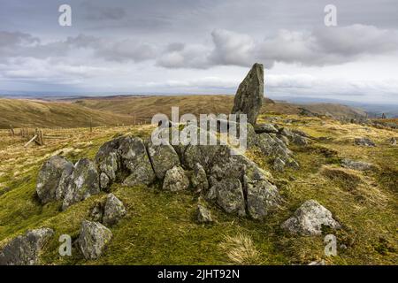 Adam Seat über Mardale im Lake District National Park, Cumbria, England. Stockfoto