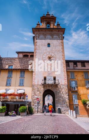 Der Turm der Campanella, Torre della Campanella, oder Turm der Zitadelle, Torre della Cittadella, ist ein ursprünglich militärisches Bauwerk, das von Ber gebaut wurde Stockfoto