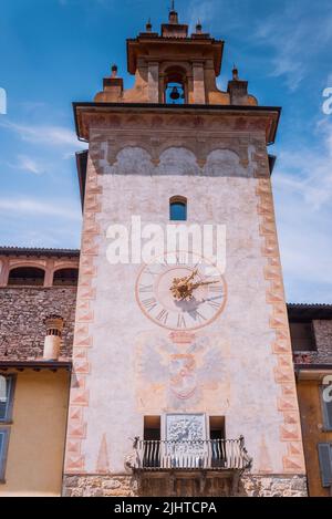 Der Turm der Campanella, Torre della Campanella, oder Turm der Zitadelle, Torre della Cittadella, ist ein ursprünglich militärisches Bauwerk, das von Ber gebaut wurde Stockfoto