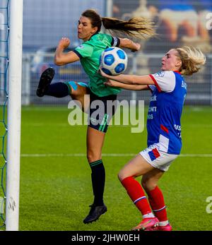 Linfield Ladies vs Sion Swifts Ladies (NIFL Women's League Cup) New Midgley Park, Belfast - 15/06/22 Stockfoto