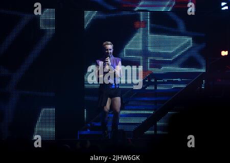 Steps treten am 8. November 2021 in der utilita Arena, Newcastle, auf ihrer „What The Future Holds 2021 Tour“ auf. Mit: Steps, Ian H Watkins wo: Newcastle, Großbritannien Wann: 08 Nov 2021 Kredit: Graham Finney/WENN Stockfoto