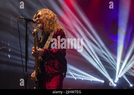 LONDON, ENGLAND: Dead Daisies treten im Shepherds Bush Empire auf mit: Glenn Hughes wo: London, Großbritannien Wann: 10 Nov 2021 Credit: Neil Lupin/WENN Stockfoto