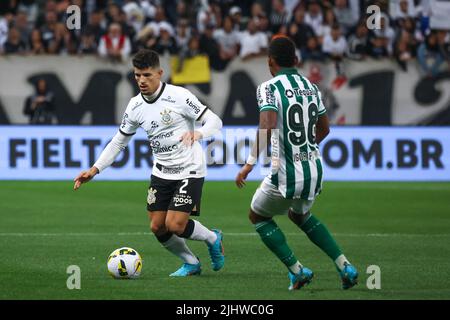 Sao Paulo, Brasilien. 20.. Juli 2022. SP - Sao Paulo - 07/20/2022 - BRASILIANISCH A 2022, CORINTHIANS X CORITIBA Foto: Marcello Zambrana/AGIF/Sipa USA Quelle: SIPA USA/Alamy Live News Stockfoto