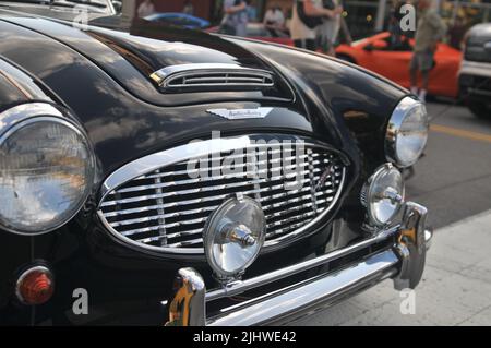 Pittsburgh Vintage Grand Prix 2022 Southside Waterworks Stockfoto