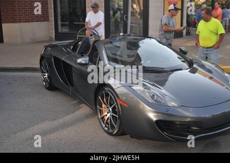 Pittsburgh Vintage Grand Prix 2022 Southside Waterworks Stockfoto