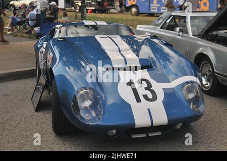 Pittsburgh Vintage Grand Prix 2022 Southside Waterworks Stockfoto