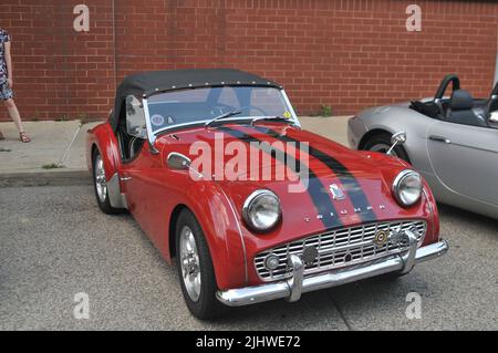 Pittsburgh Vintage Grand Prix 2022 Southside Waterworks Stockfoto