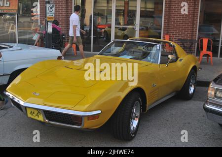 Pittsburgh Vintage Grand Prix 2022 Southside Waterworks Stockfoto