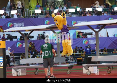 Hayward Field, Eugene, Oregon, USA. 20.. Juli 2022. Legend, 20. JULI 2022 - Leichtathletik : IAAF World Championships Oregon 2022 in Hayward Field, Eugene, Oregon, USA. Quelle: Yohei Osada/AFLO SPORT/Alamy Live News Stockfoto