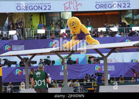 Hayward Field, Eugene, Oregon, USA. 20.. Juli 2022. Legend, 20. JULI 2022 - Leichtathletik : IAAF World Championships Oregon 2022 in Hayward Field, Eugene, Oregon, USA. Quelle: Yohei Osada/AFLO SPORT/Alamy Live News Stockfoto