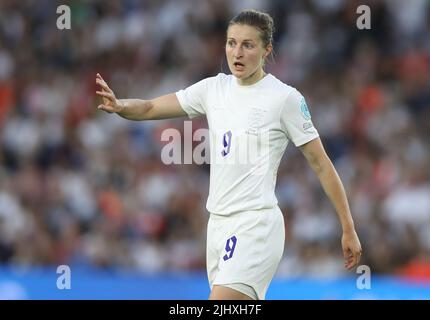 Brighton and Hove, England, 20.. Juli 2022. Ellen White aus England während des Spiels der UEFA Women's European Championship 2022 im AMEX Stadium, Brighton und Hove. Bildnachweis sollte lauten: Paul Terry / Sportimage Stockfoto