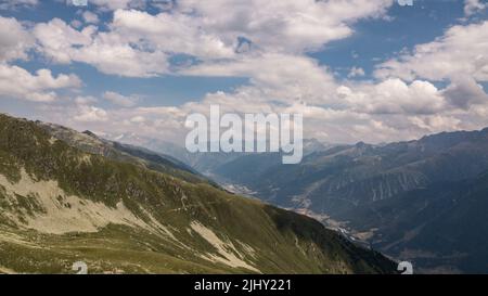 Schweizer Alpen - Wallis, Schweiz Stockfoto