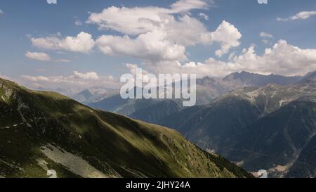 Schweizer Alpen - Wallis, Schweiz Stockfoto