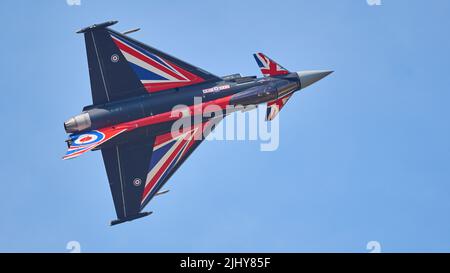 Anzeige bei der Royal International Air Tattoo 2022 Stockfoto