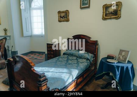 Sintra, Portugal - dez, 2021: Innenräume im Pena National Palace Stockfoto