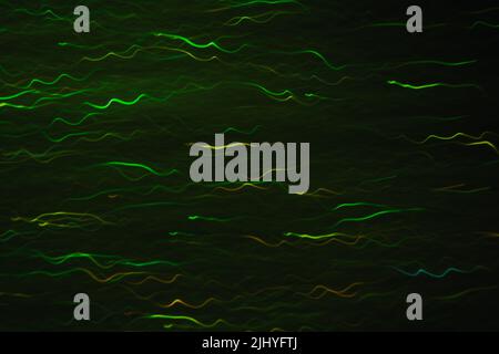 Abstrakter Hintergrund von bunten Wellen in Bewegung Stockfoto