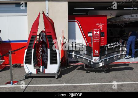 jul 21 2022 Le Castellet, Frankreich - F1 2022 GP Frankreich - Tag der Vorbereitung - Stockfoto