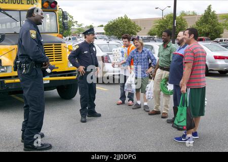 O'Neal, Dante, SWARDSON, Spaten, ROCK, James, SANDLER, Erwachsene 2, 2013 Stockfoto