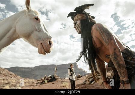 JOHNNY DEPP, der Lone Ranger, 2013 Stockfoto