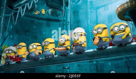 MINONS, DESPICABLE ME2, 2013 Stockfoto