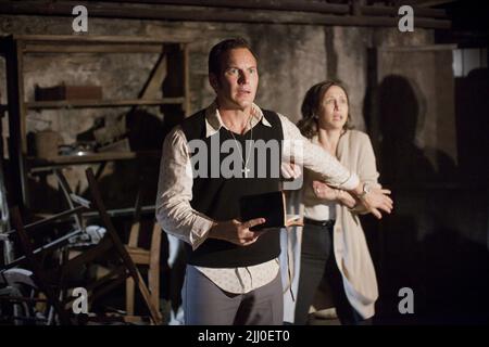 WILSON, FARMIGA, THE CONJURING, 2013 Stockfoto