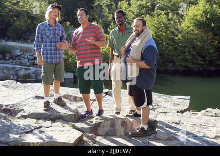 SPADE, SANDLER, ROCK, JAMES, GROWN UPS 2, 2013 Stockfoto