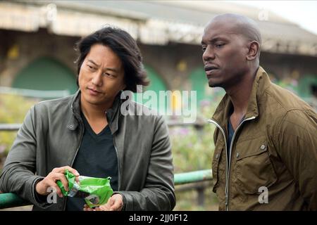 SUNG KANG, Tyrese Gibson, schnell und wütend 6, 2013 Stockfoto